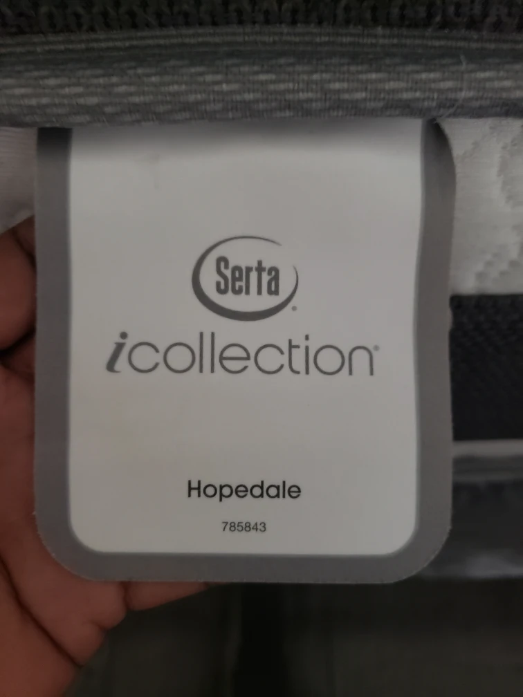 Serta iCollection Hopedale Mattress $200 OBO NEED GONE ASAP - photo 3