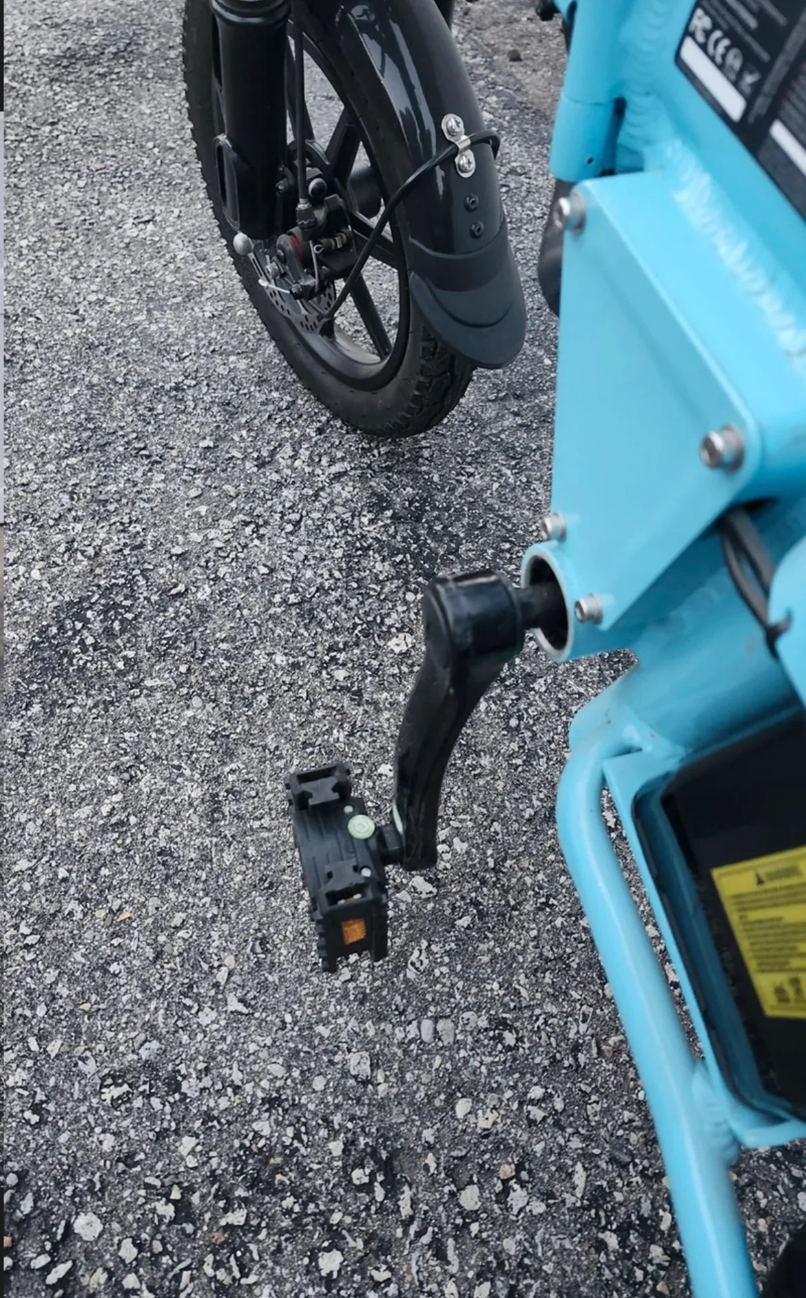 XPRIT Folding Electric Bike, Light Weight, LCD Display image indicator(3)