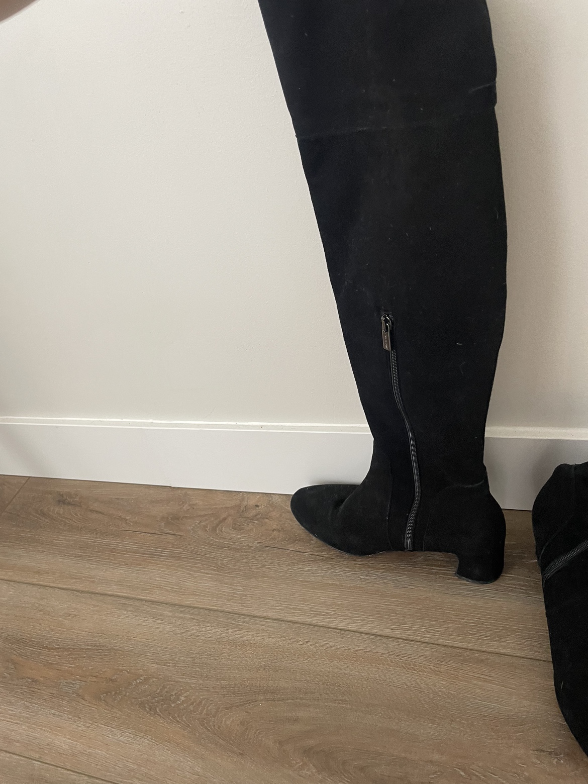 Over the knee boots suede size 8 - photo 5
