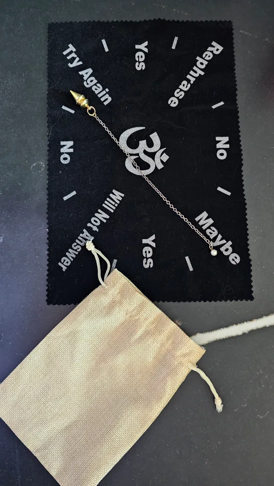 Pendulum with Chart and Bag  🧡 thumbnail