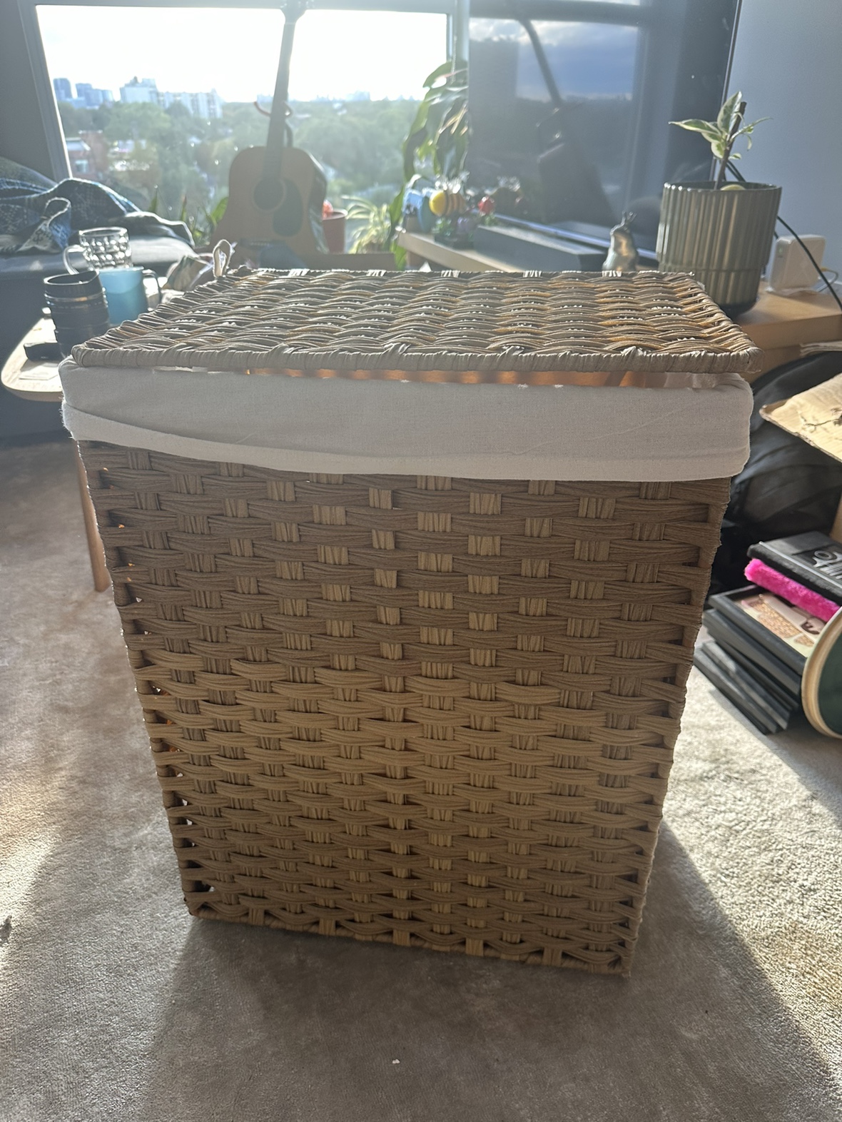 Wicker Laundry Basket