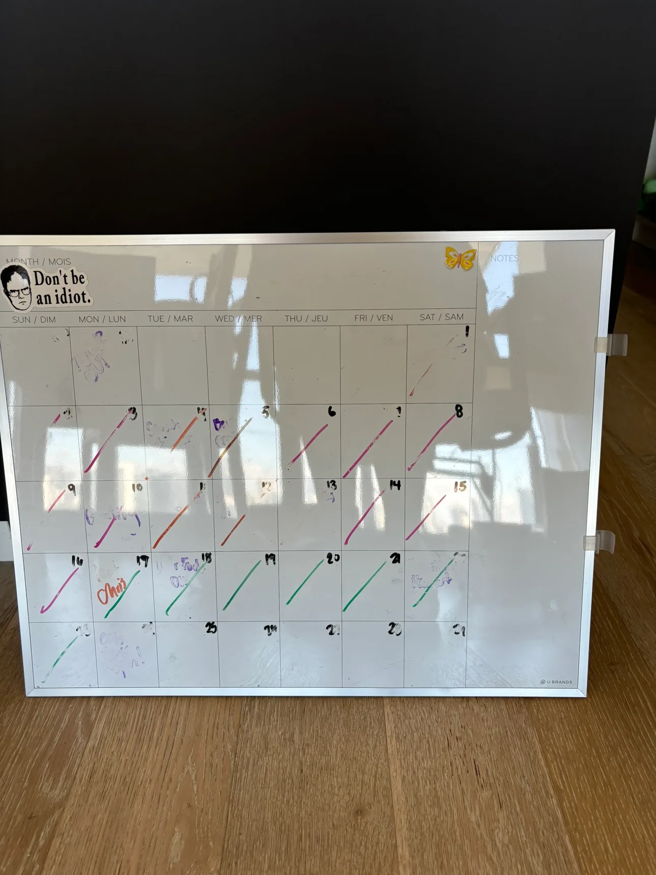 Dry Erase Calendar thumbnail