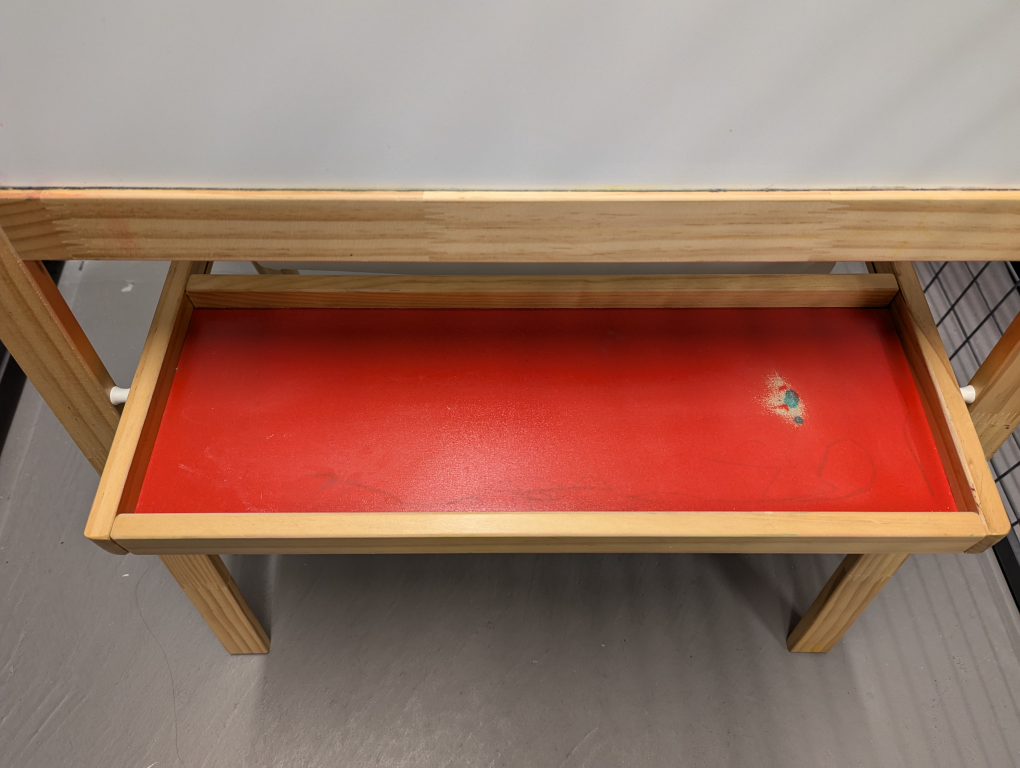 Double Sided Ikea Chalkboard & Whiteboard Easel - photo 4