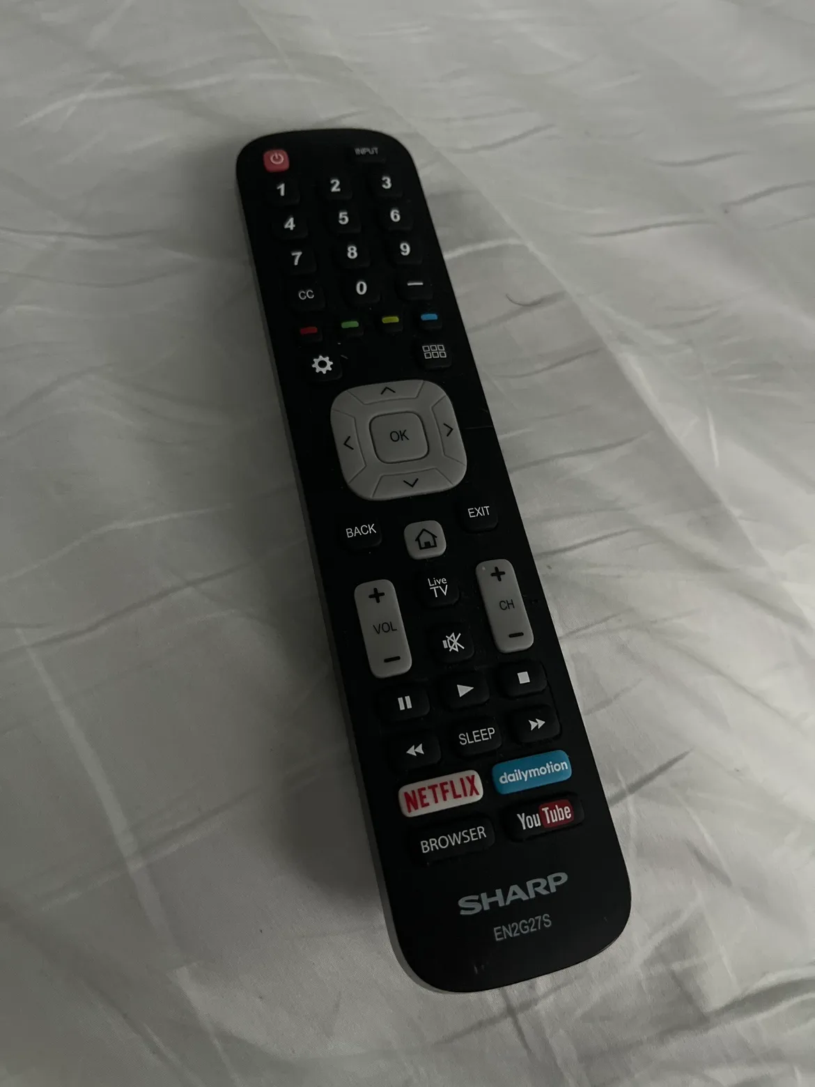 Sharp 55” TV image indicator(2)