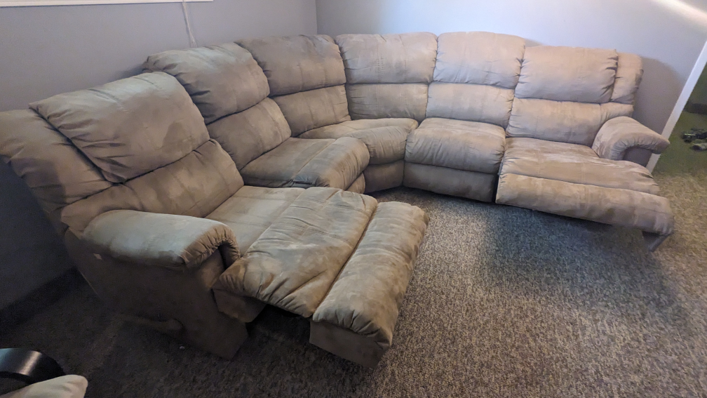 Reclining Sectional Sofa - photo 3
