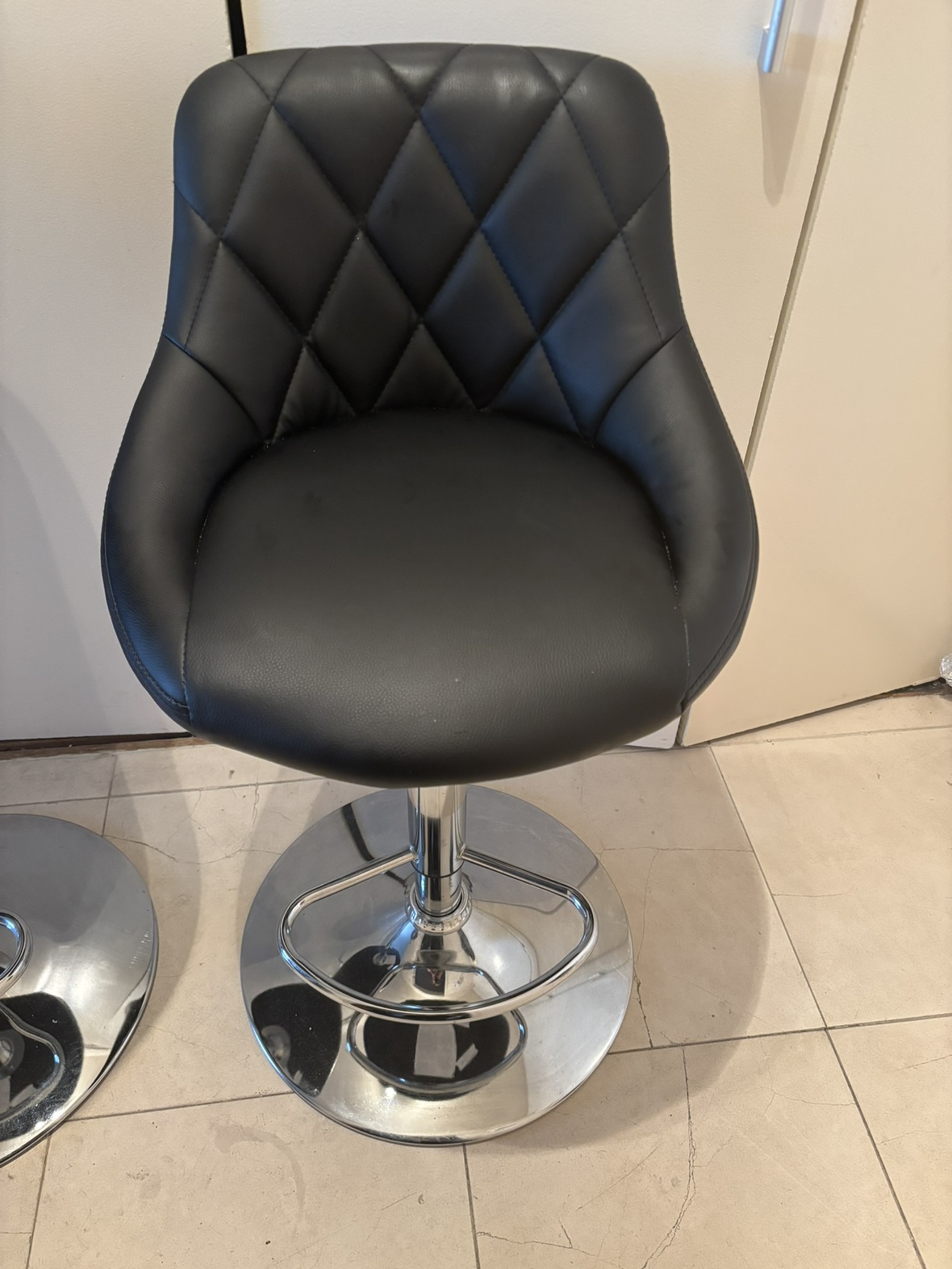 Black Bar Stools (Set of 2) - photo 2