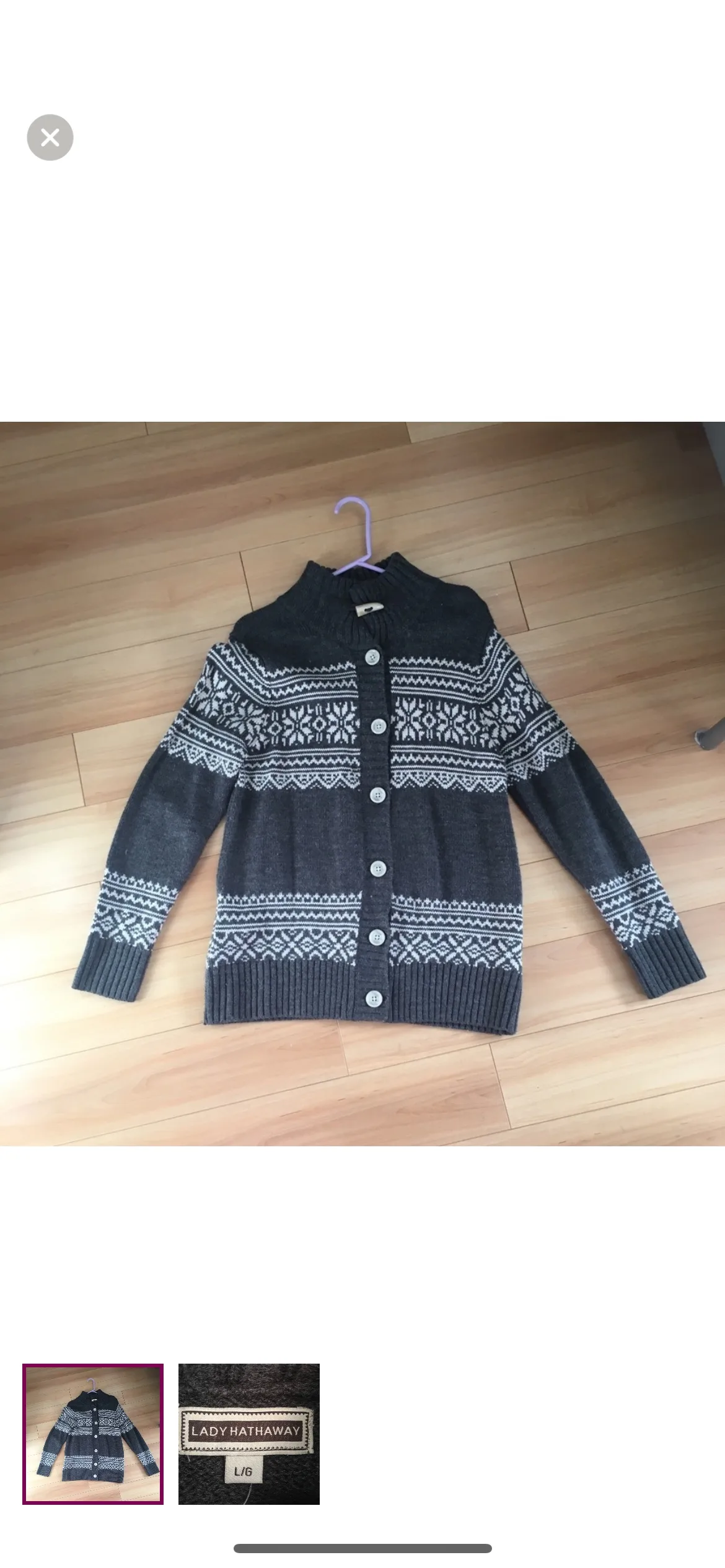 Lady Hathaway Cardigan thumbnail