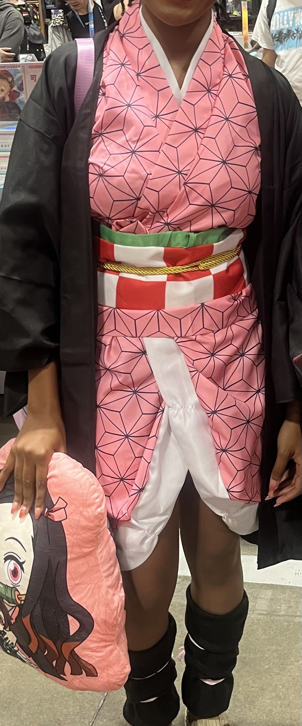 Anime Cosplay Costume ( Demon slayer Nezuko Kamado) - photo 2
