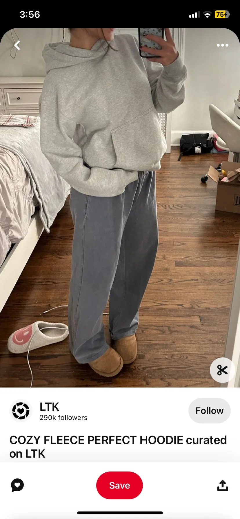 Aritzia tna cozy fleece hoodie image indicator(3)