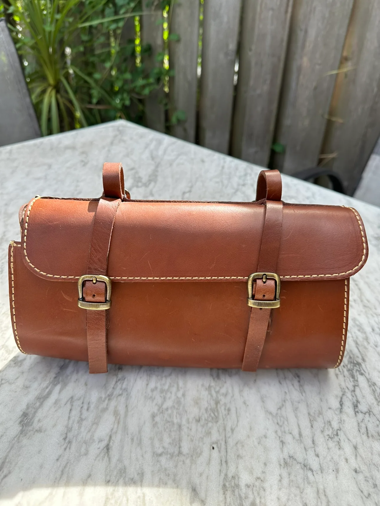 Leather Bicycle Saddle Bag thumbnail