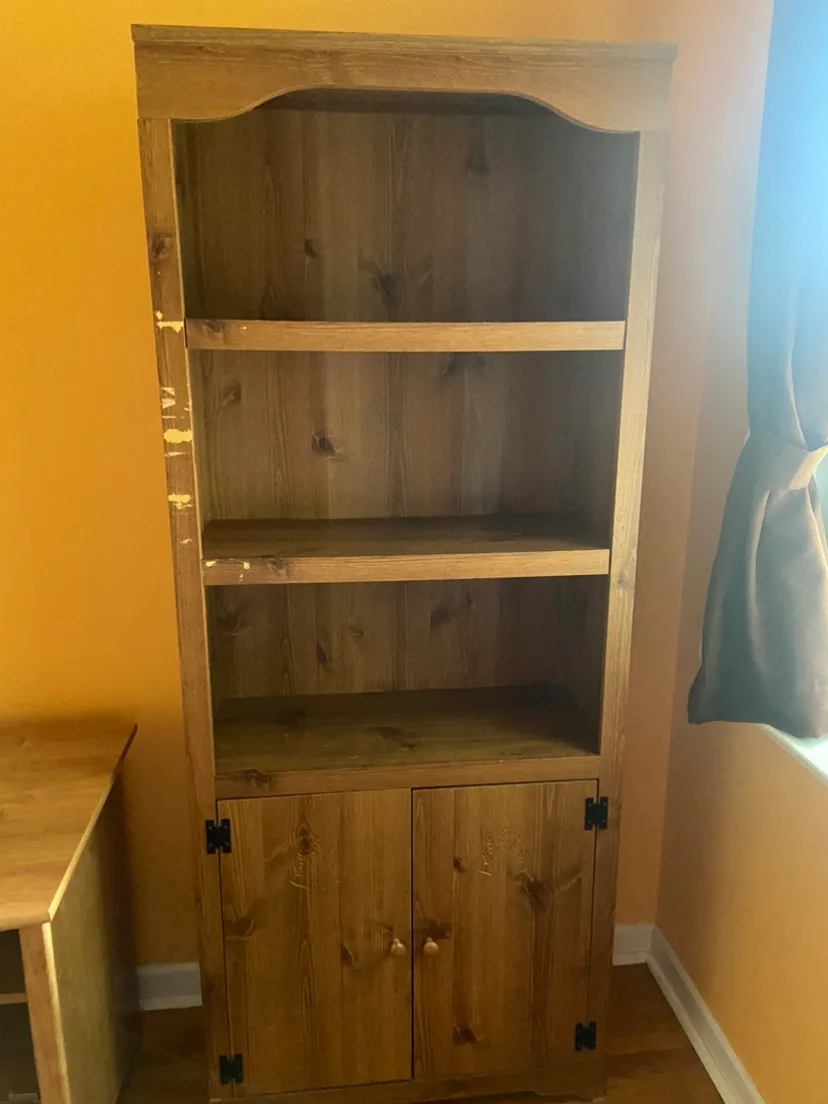 Wooden Bookcase image indicator(2)