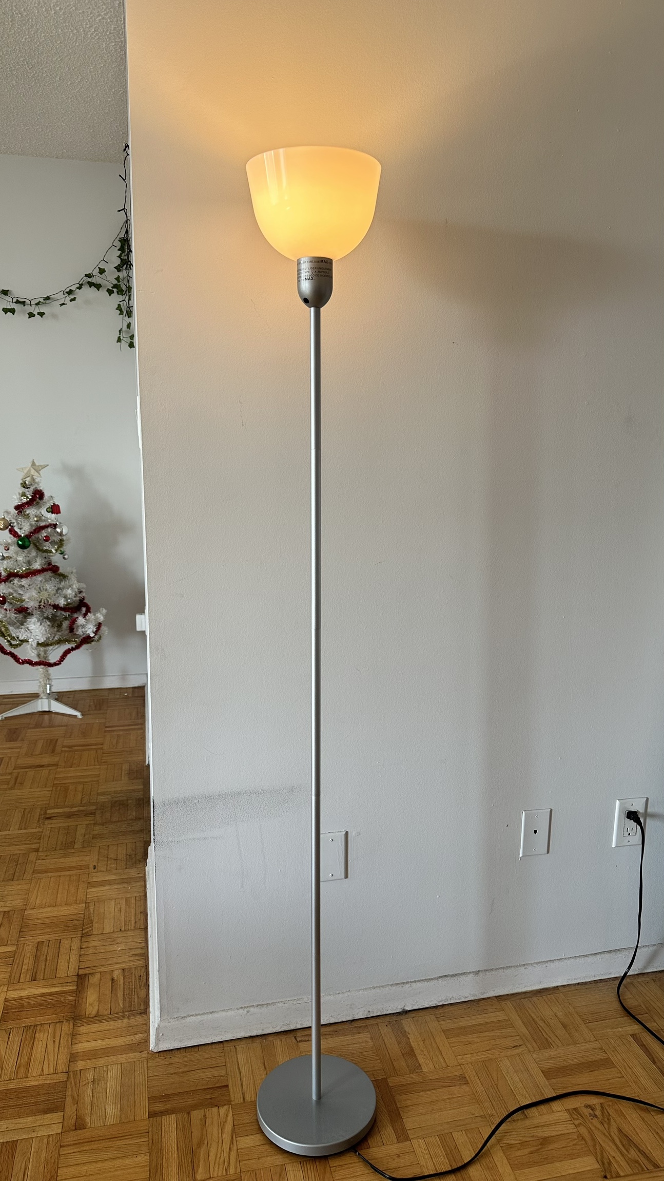 Silver Floor Lamp - photo 2