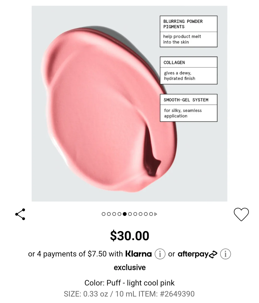 Glossier: Cloud Paint Blush (new) image indicator(4)