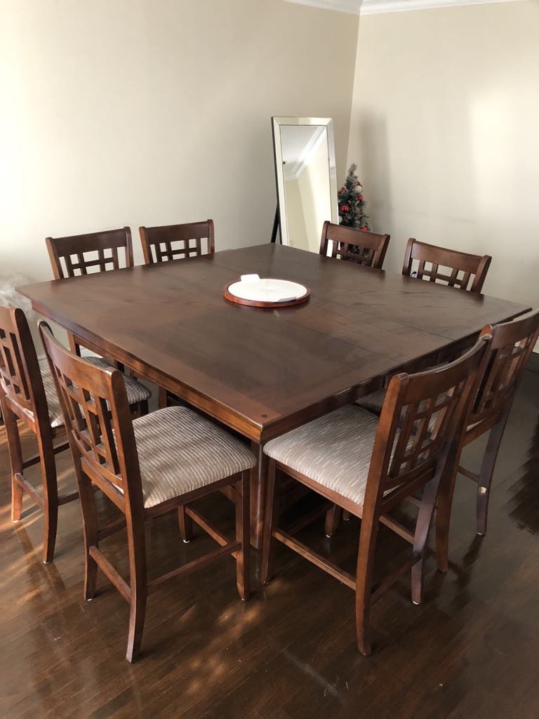 Square Dining Table and Chairs