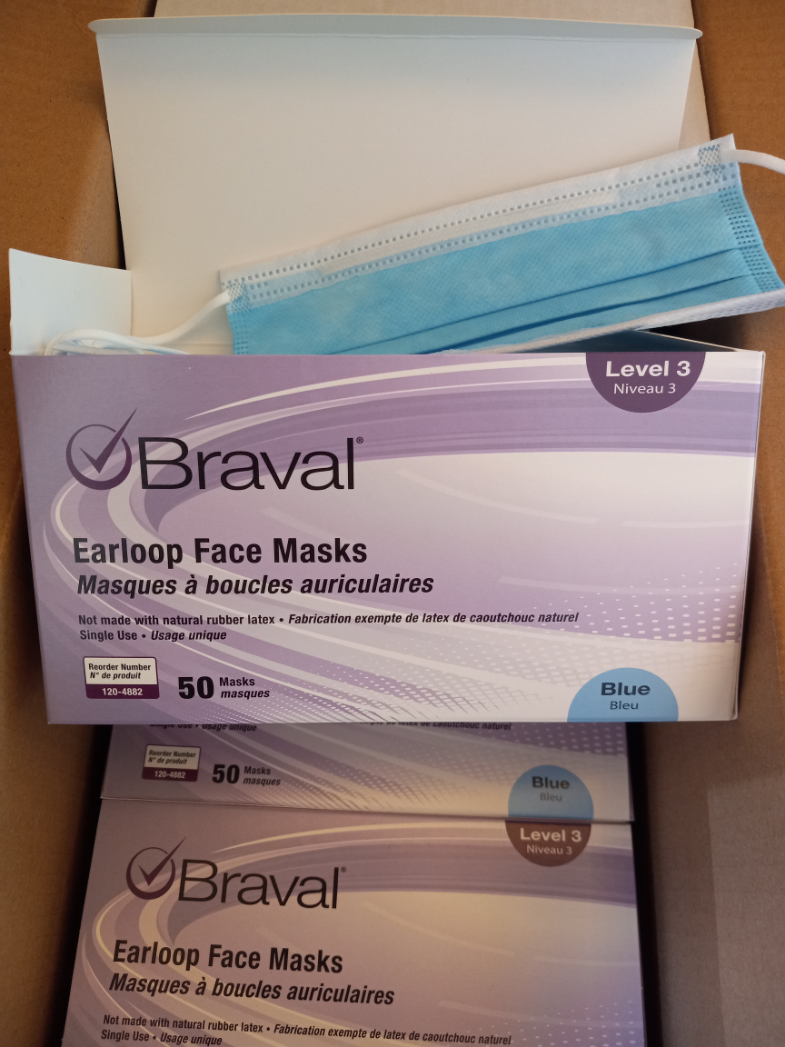 Braval Earloop Face Masks (50 count) - photo 3