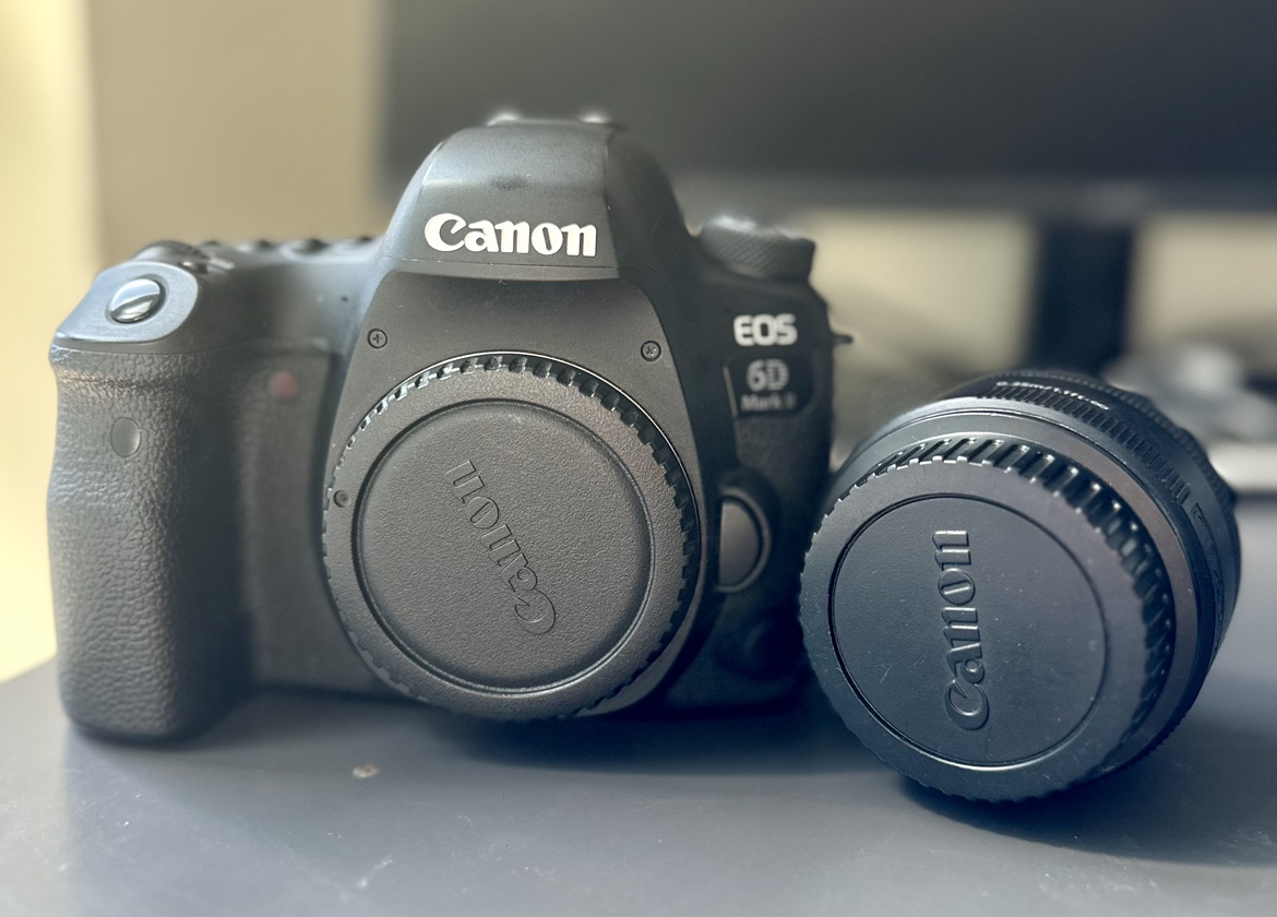 Canon EOS 6D Mark II Camera with 50mm Lens