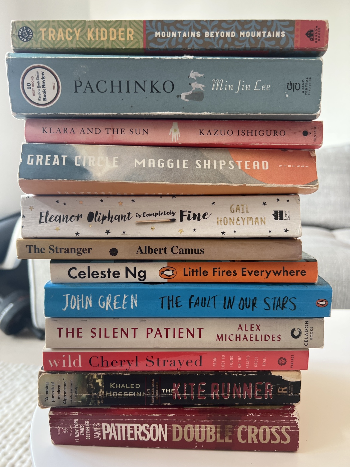 Stack of Paperback Books