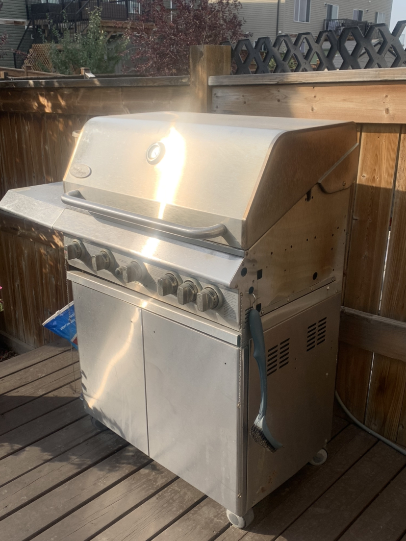 Natural gas BBQ