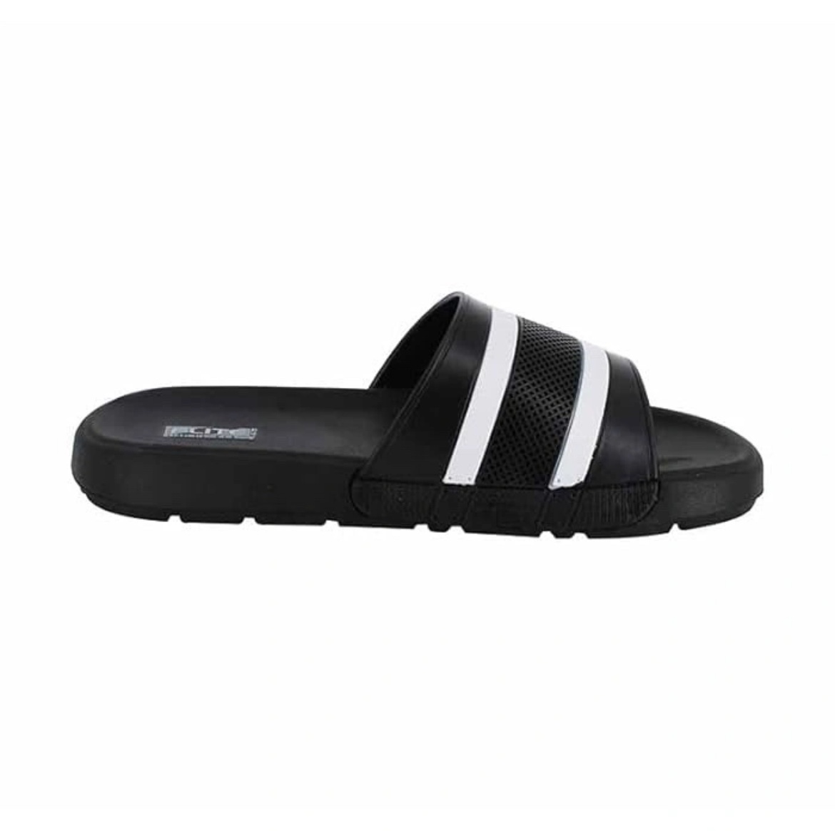 Flte women’s Black and White Slides - photo 4