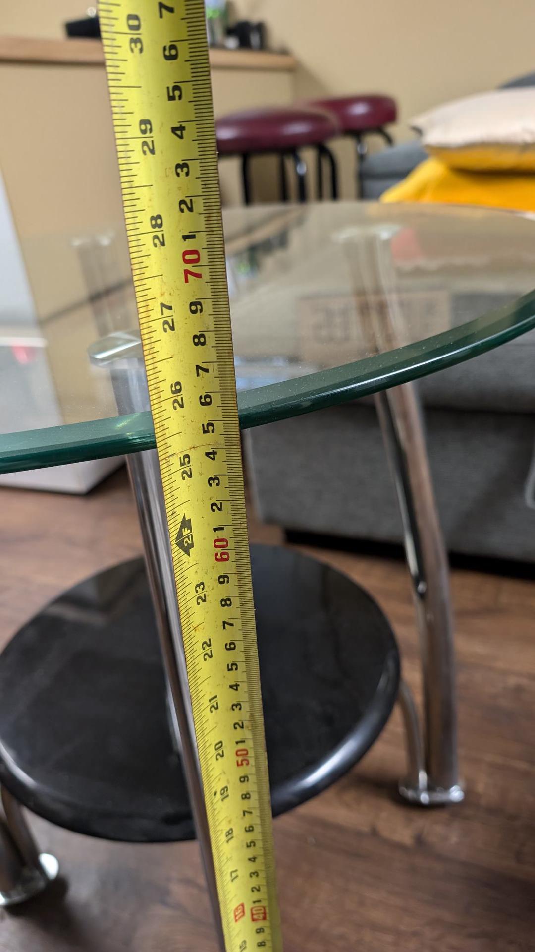 Glass coffee table - photo 3