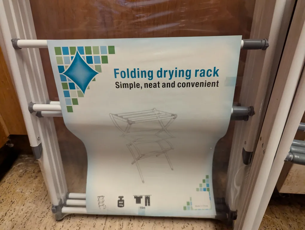 2 folding expandable drying racks image indicator(2)