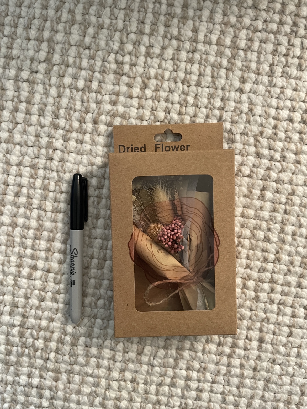 Mini dried floral bouquet - photo 2