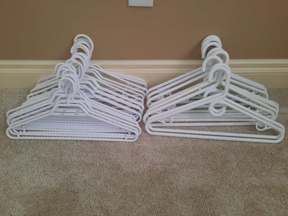 30 adult hangers