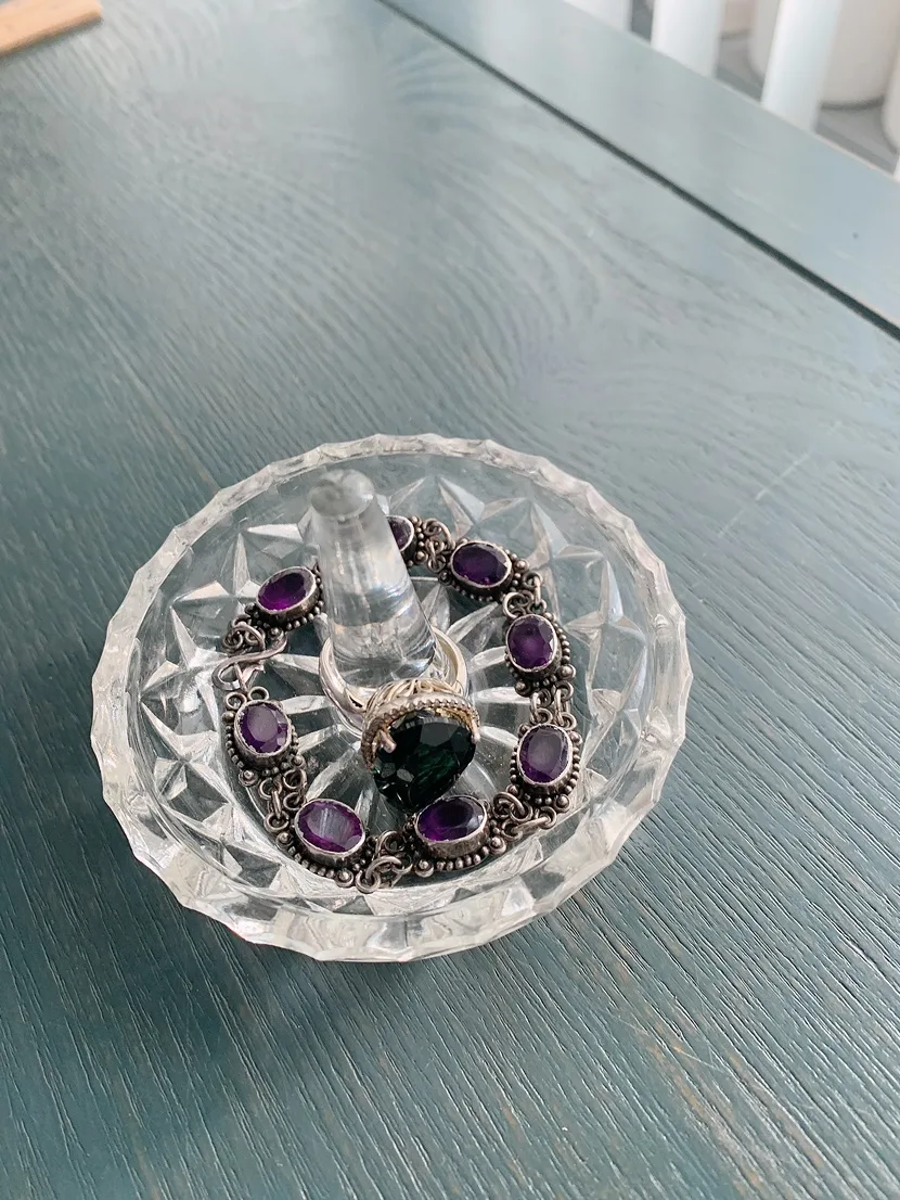 Crystal jewelry/trinket holder image indicator(5)