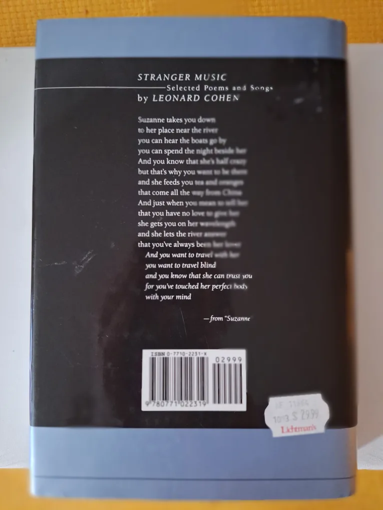 Stranger Music: Selected Poems and Songs by Leonard Cohen image indicator(2)
