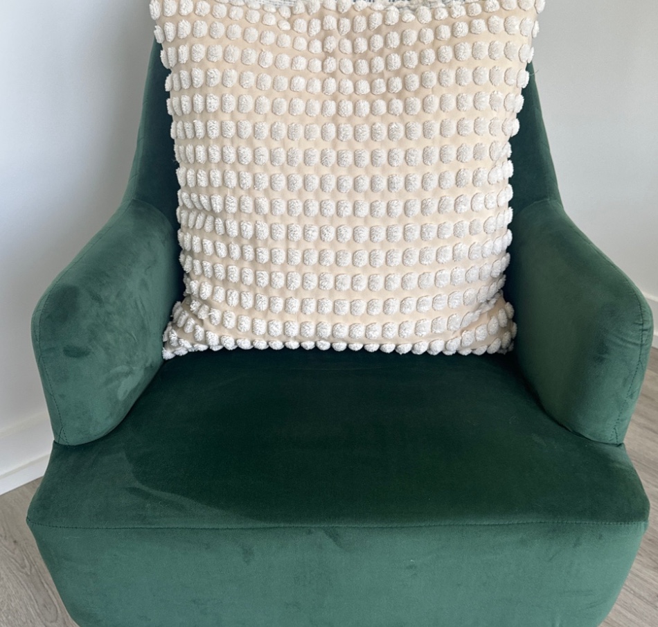 Velvet Green Armchair - photo 4