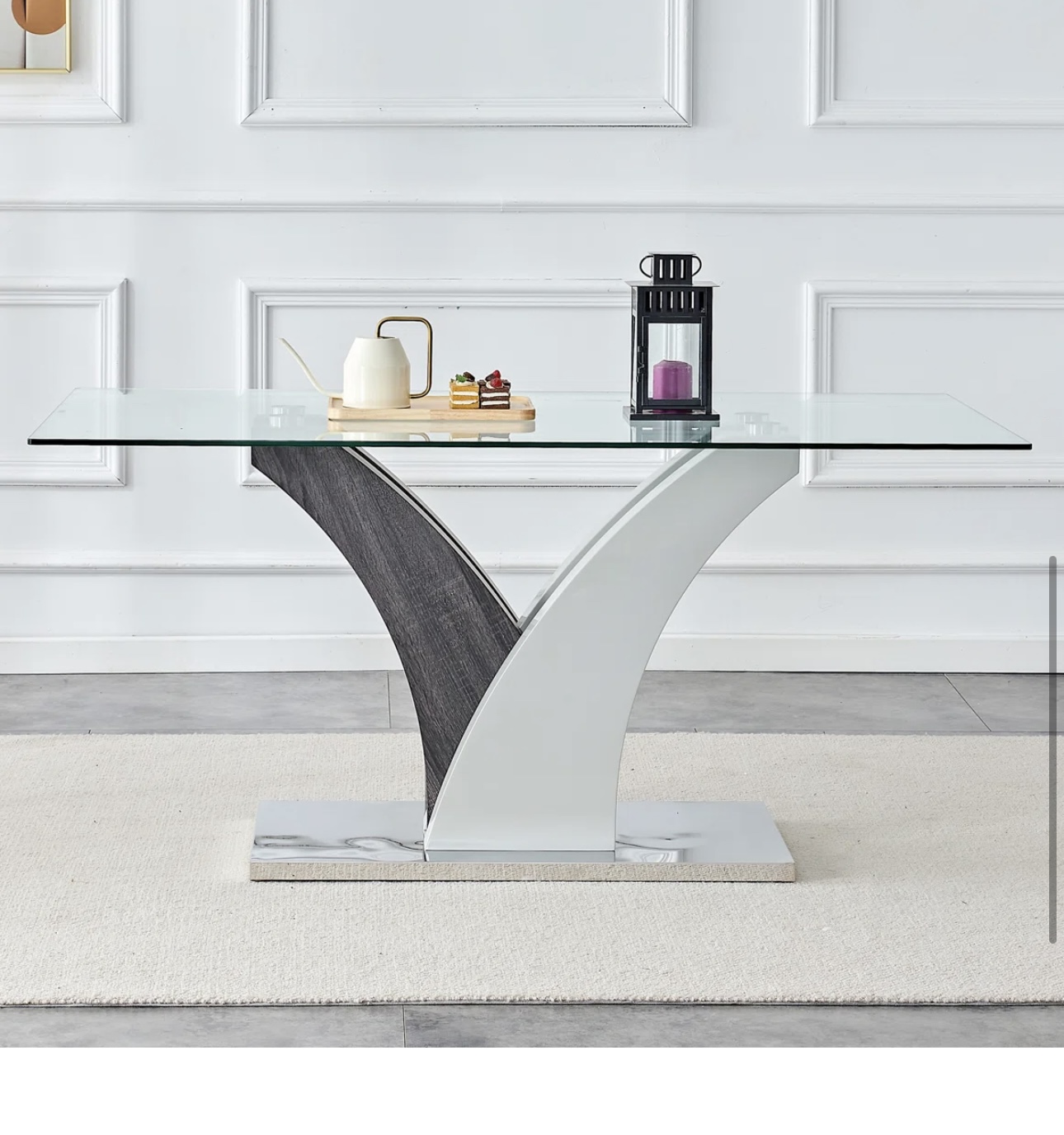 Glass Dining Table - photo 2