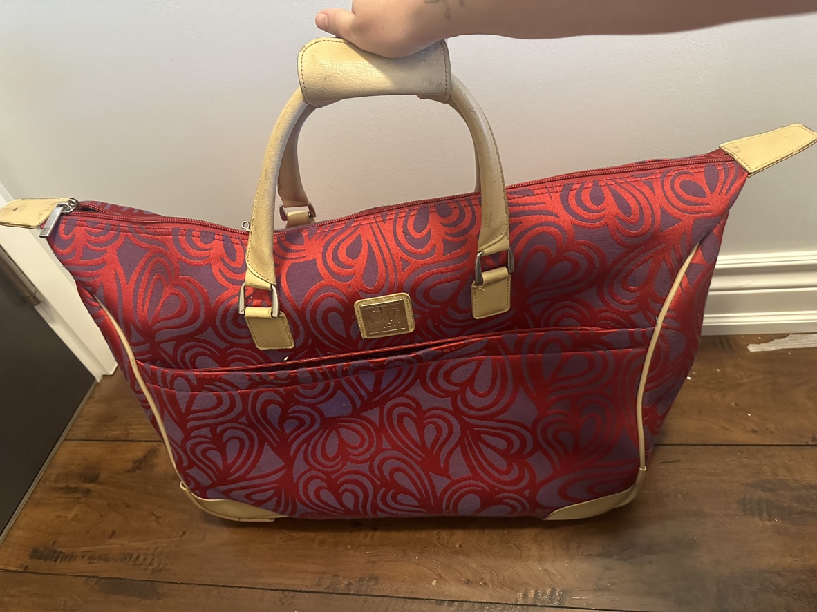 Diane von furstenberg roller suitcase / duffel