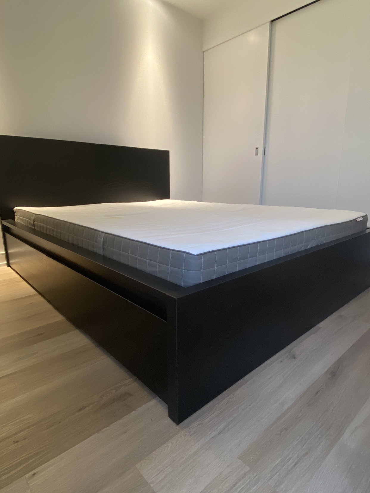 IKEA MALM Queen Bed Frame with under bed drawers