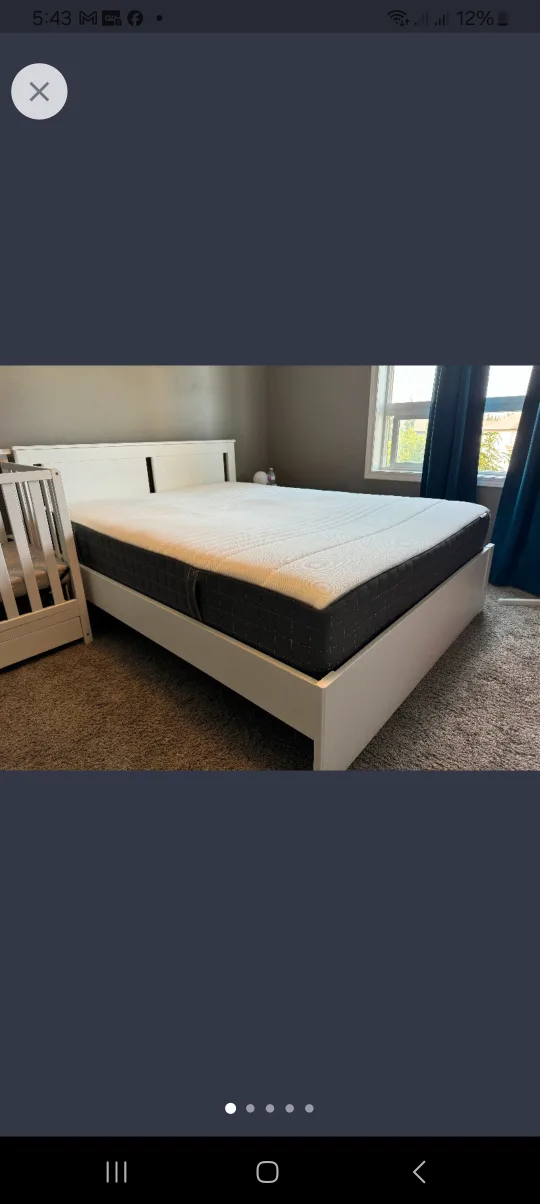 Queens Bed Frame Brand New thumbnail