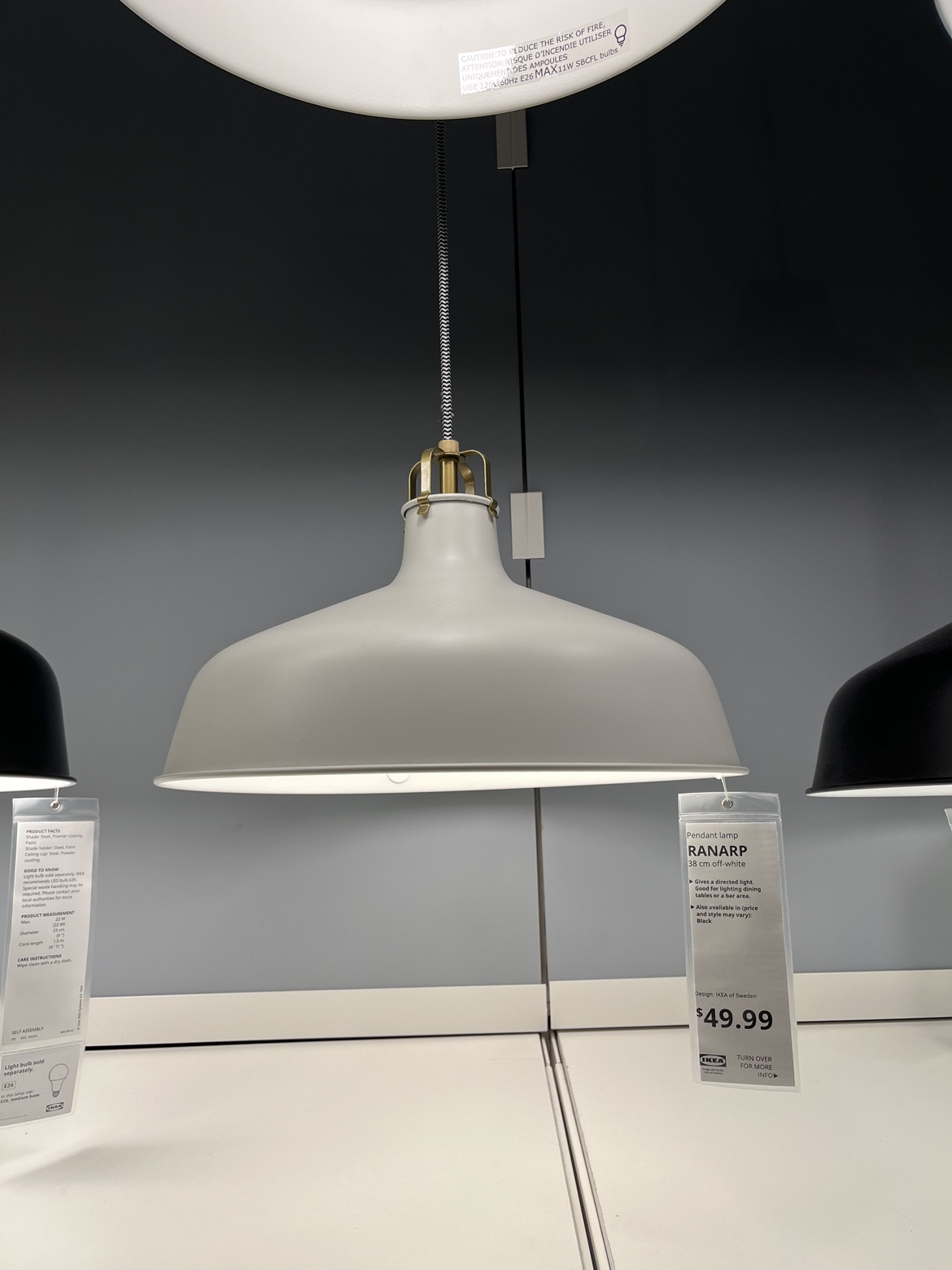 IKEA RANARP Pendant Lamp