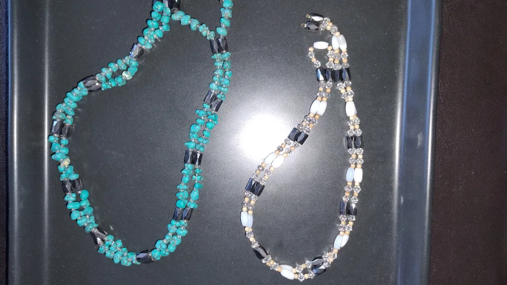 Two Beaded Necklaces thumbnail