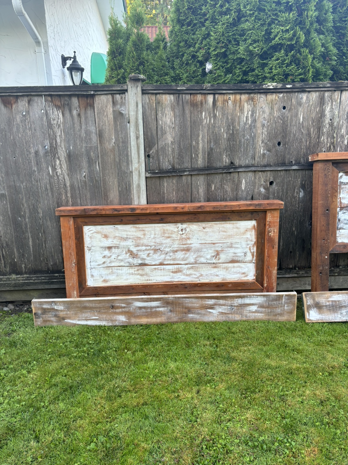 Queen bed frame custom made - photo 2