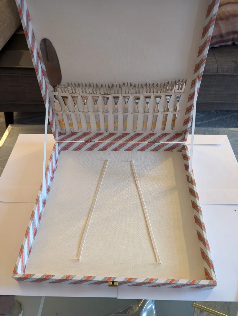 Vintage Silverware Set image indicator(6)