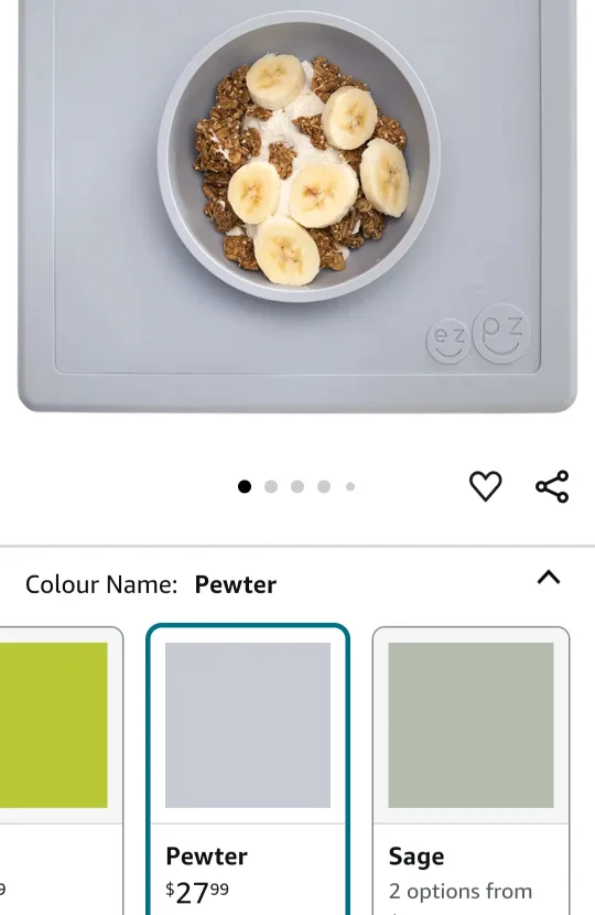 Ezpz silicone baby dishware image indicator(4)