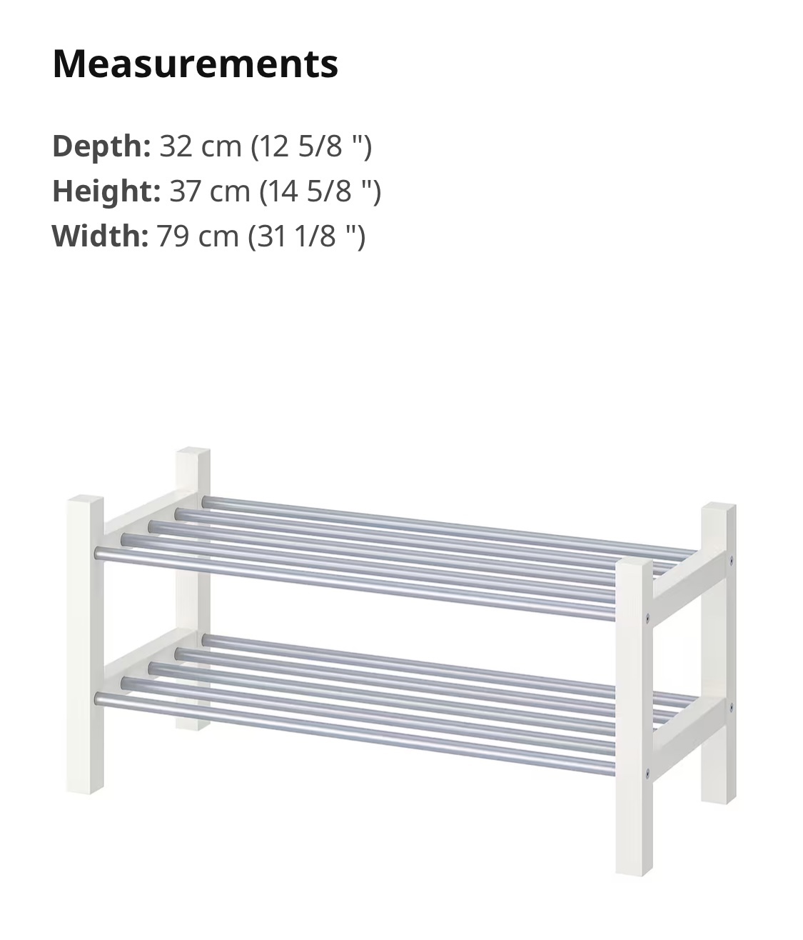 IKEA Tjusig Shoe Rack - photo 4