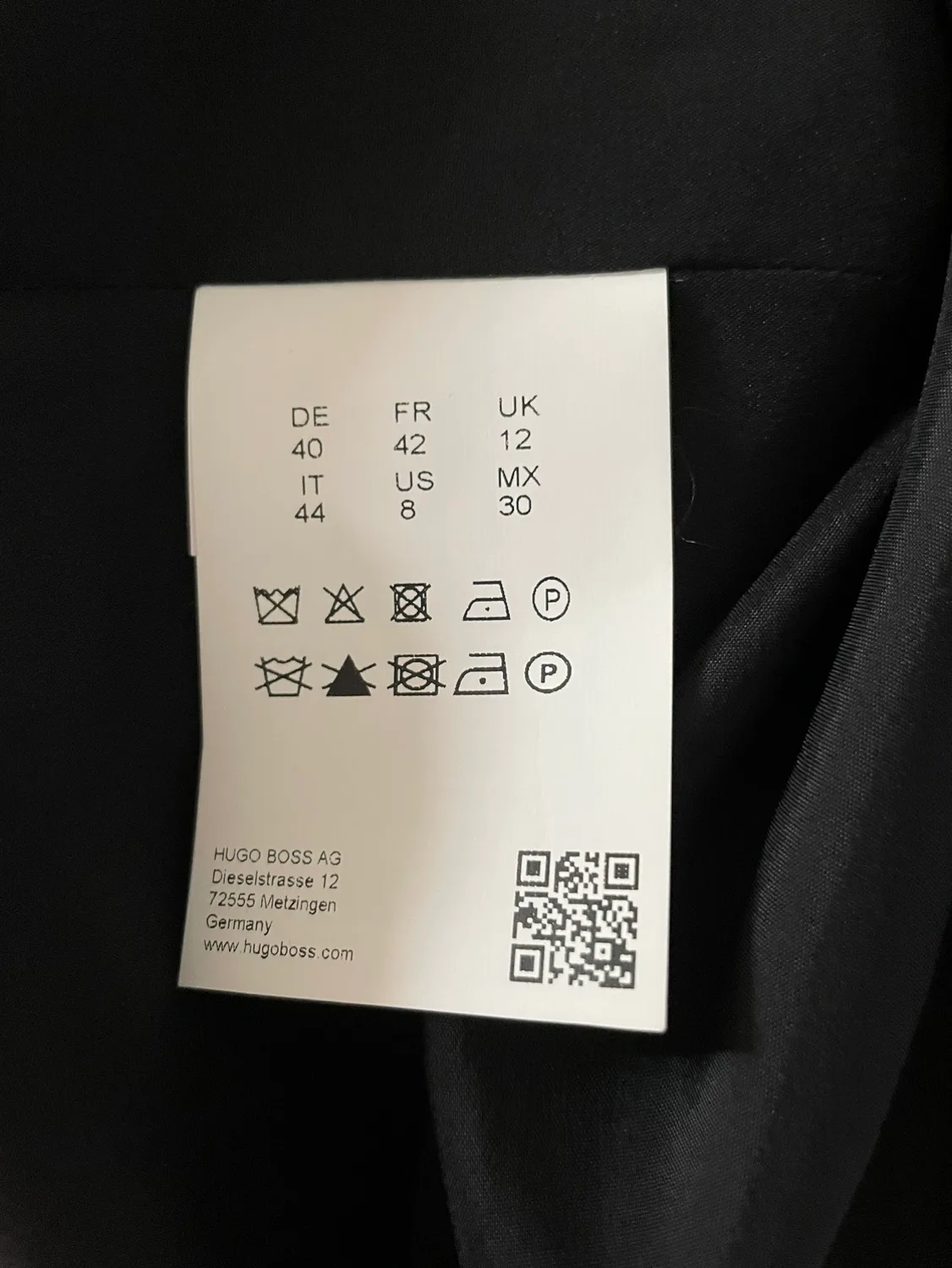 Hugo Boss Black Dress Size 8 image indicator(5)