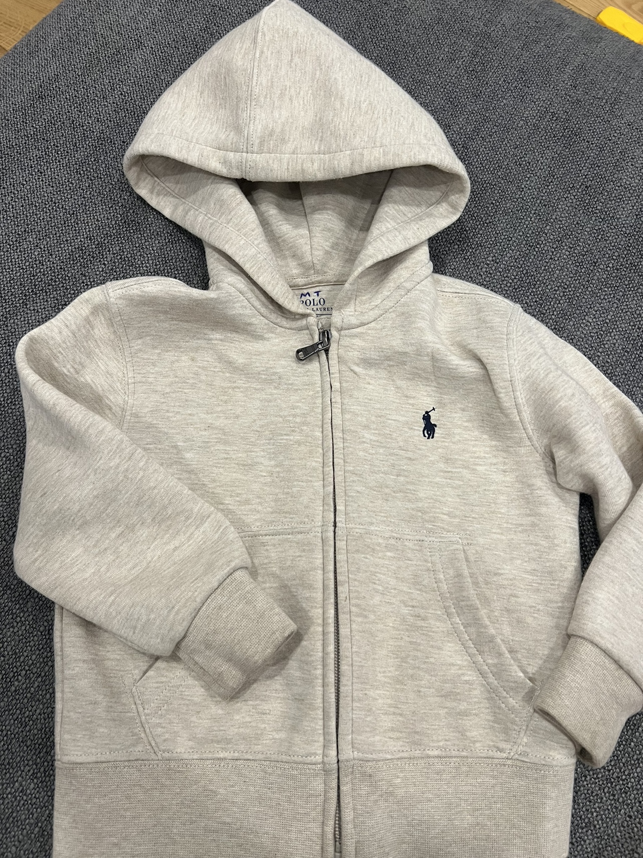 Polo Ralph Lauren Grey Hoodie Size 2