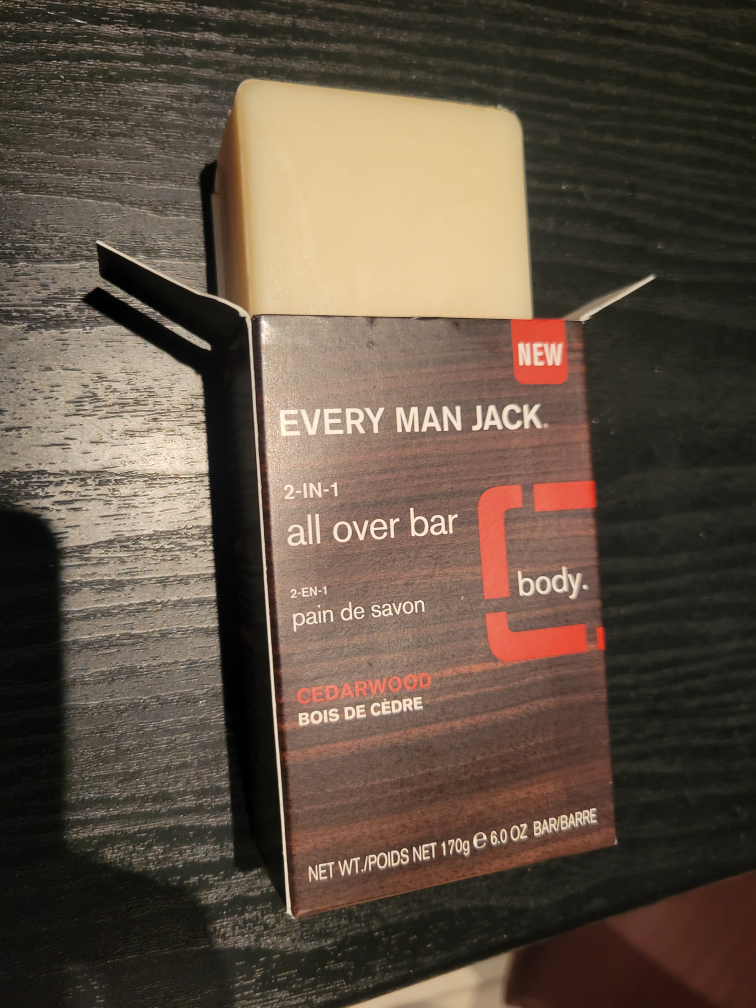 Every Man Jack Cedarwood Bar Soap