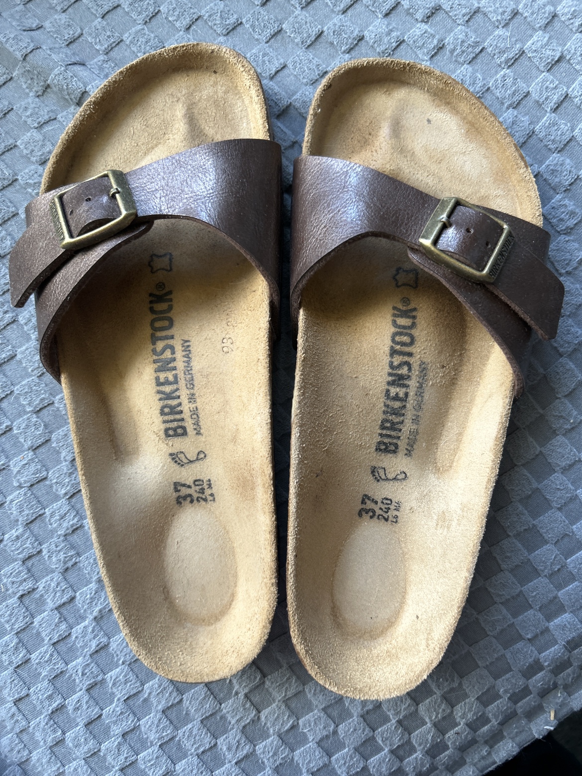 Birkenstock Brown Leather Sandals