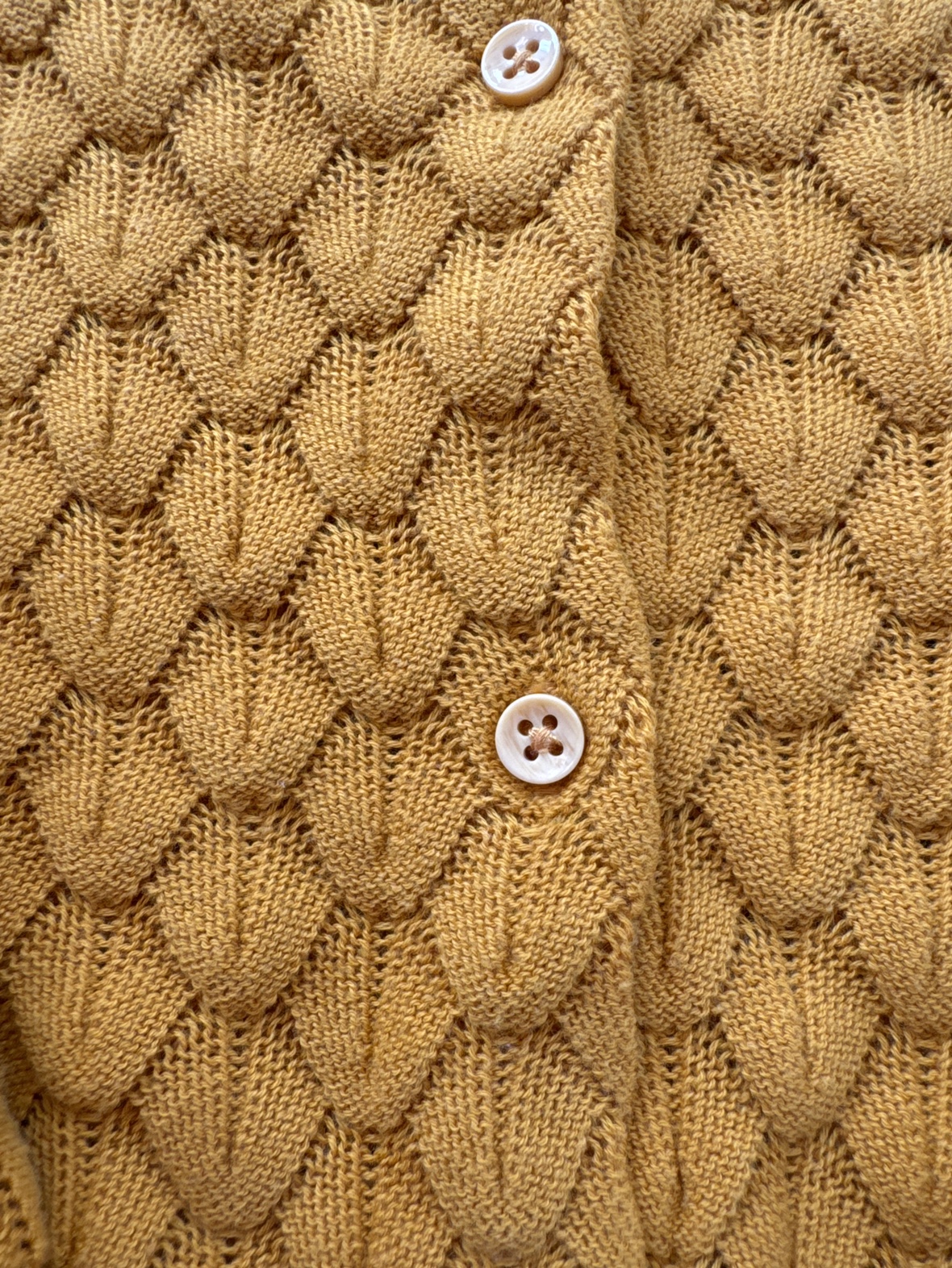 H&M Mustard Yellow Cardigan - photo 3