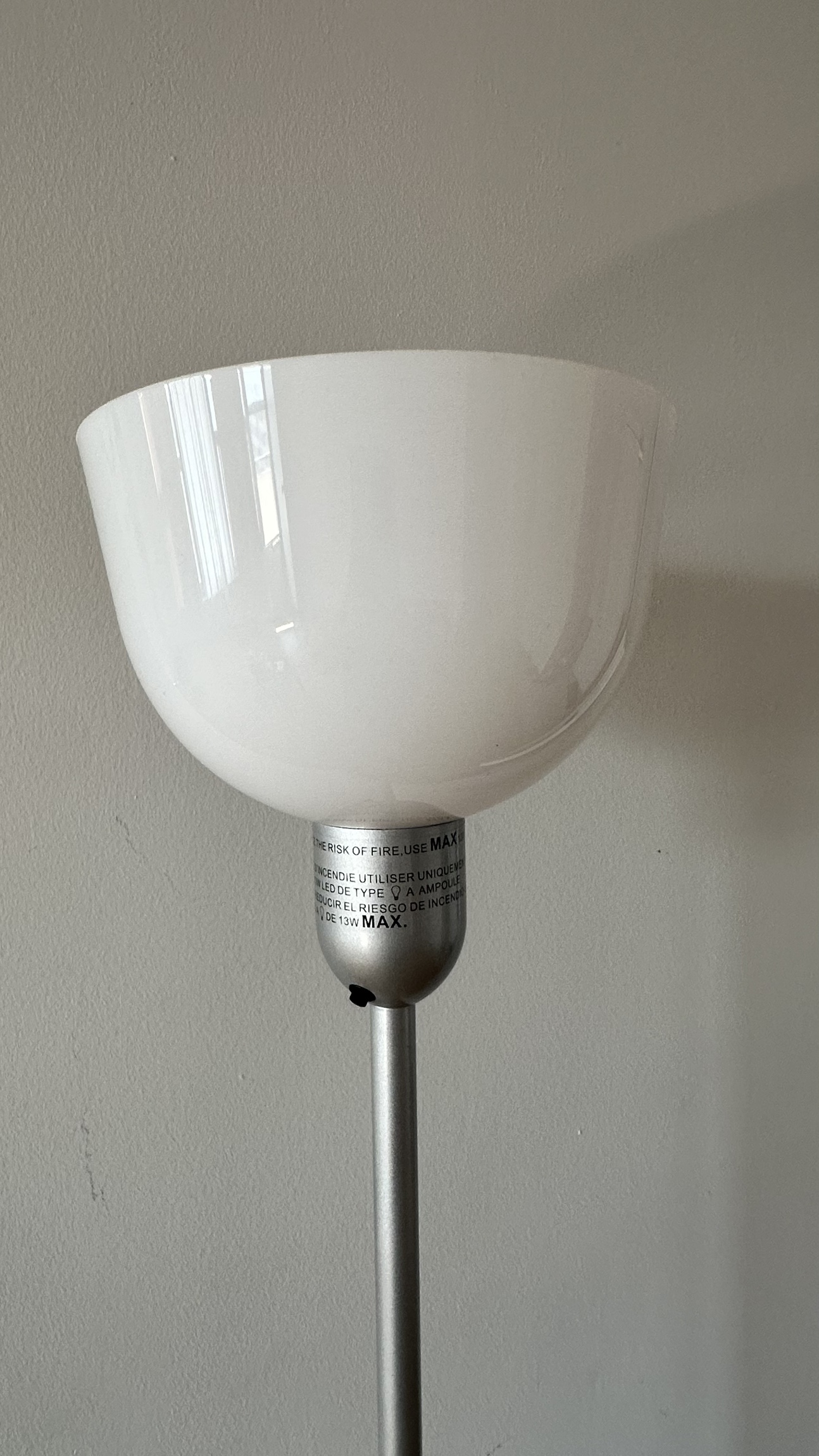Silver Floor Lamp - photo 4