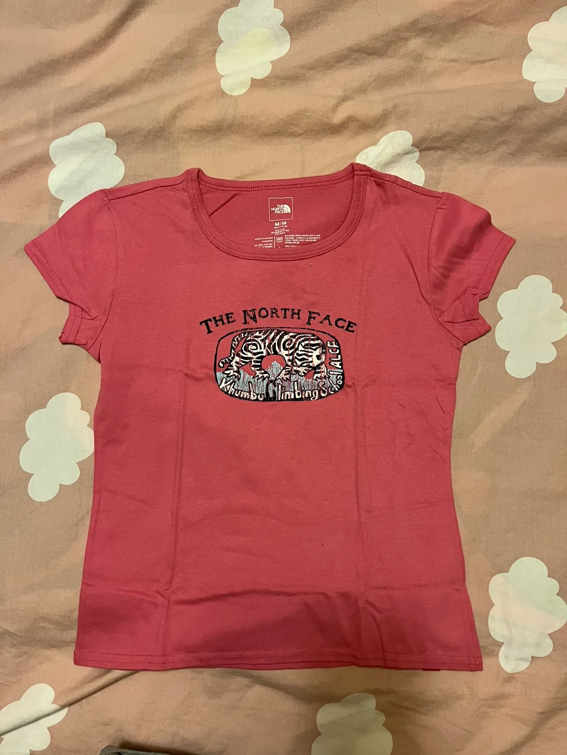 Brand new north face youth medium 100% organic cotton mad image indicator(5)