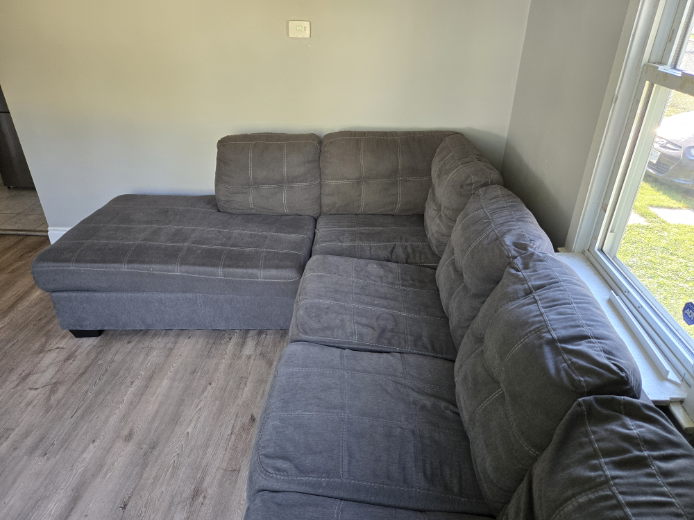 Grey Sectional Sofa - photo 2