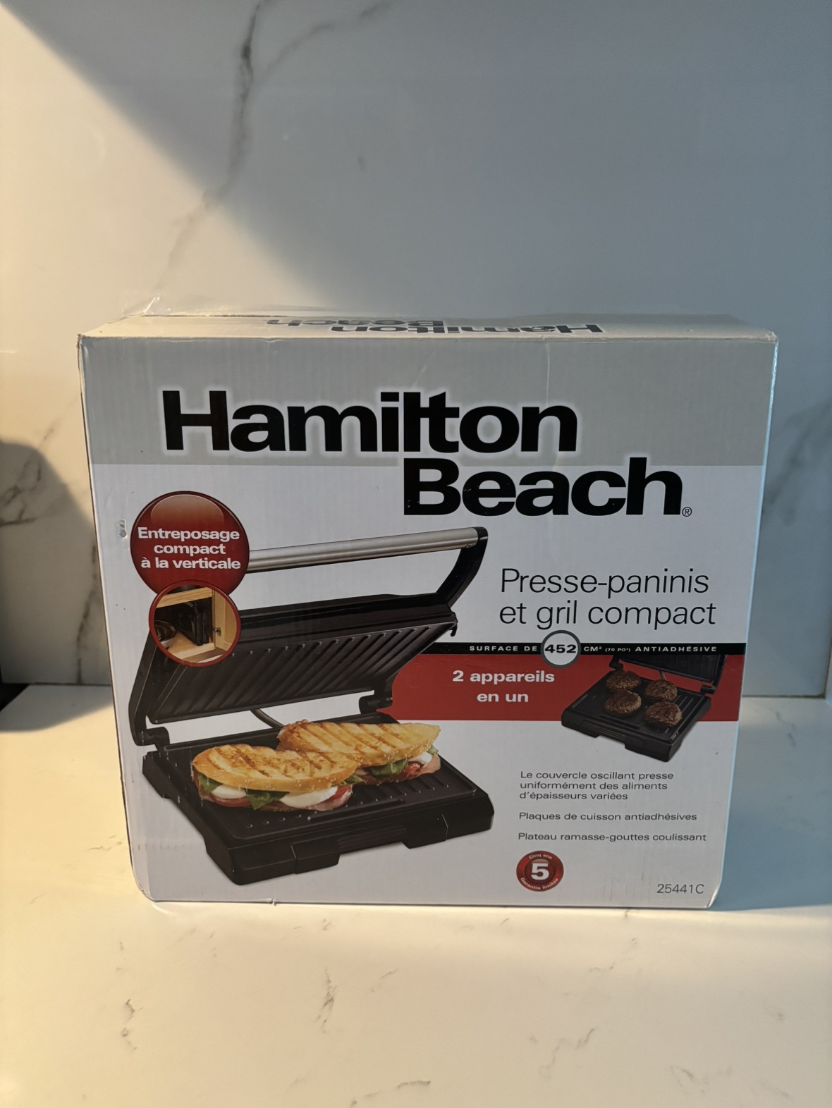 Hamilton Beach Panini Press and Grill