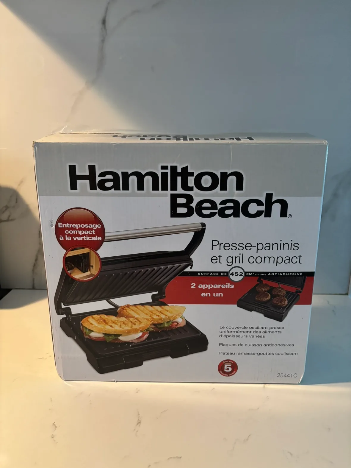 Hamilton Beach Panini Press and Grill thumbnail